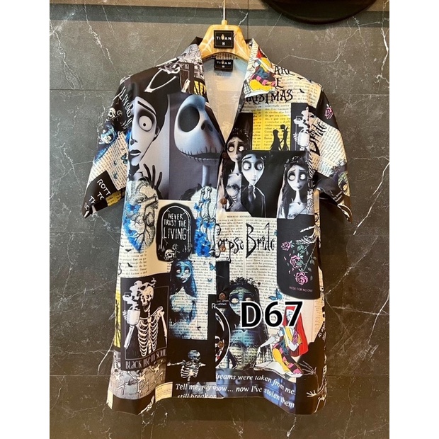 เสื้อเชิ้ต เสื้อฮาวาย ผ้าไหมอิตาลีไม่ยับไม่ร้อนไม่ต้องรีด แฟชั่นชาย แฟชั่นเกาหลี ร้านเสื้อผ้าผู้ชาย