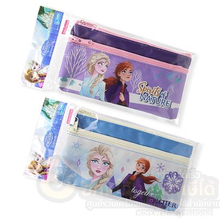 กระเป๋า MT กระเป๋าดินสอ ลาย Frozen รุ่นซิปหน้า FRN-1014 ลิขสิทธิ์แท้ จำนวน 1ชิ้น พร้อมส่ง