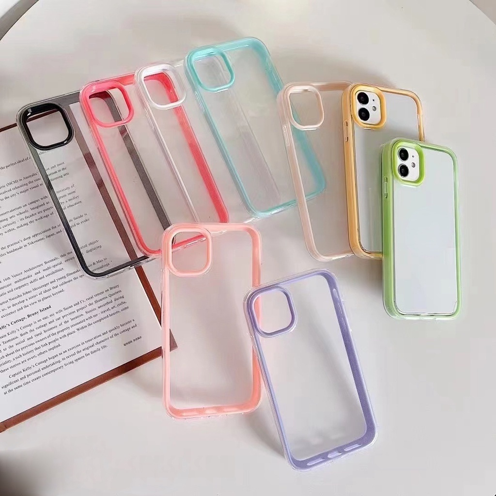 เคสโทรศัพท์มือถือ แบบใส หนา กันกระแทก Compatible for iPhone 16 15 14 13 11 12 Pro Max 14 Plus X Xs Max 7 8 Plus SE 2020