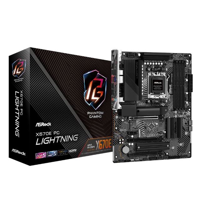 ASROCK  MAINBOARD (เมนบอร์ด) X670E PG LIGHTNING (SOCKET AM5) (ATX)