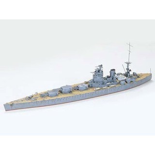 [ชุดโมเดลสเกลประกอบเอง] TAMIYA 77502 1/700 British Battleship Rodney โมเดลทามิย่าแท้ model