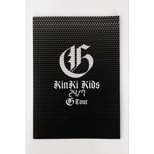 KINYKI KIDS/KOICHI/TSUYOSHI DOMOTO : 2003 24/7 G TOUR PAMPHLET OCT22 !! ️-( % official & ของแท้ Japa