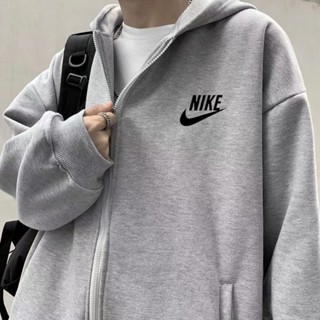 เสื้อแขนยาวบอดี้โกลฟของแท้ เสื้อแขนยาวบอดี้โกลฟ เสื้อสเวตเตอร์ซิปกํามะหยี่ฤดูใบไม้ร่วงและฤดูหนาวของผู้ชายและผู้หญิง cardigan hooded เกาหลีรุ่นหลวมนักเรียน ins หนาสบาย ๆ เสื้อโค้ทใหม่