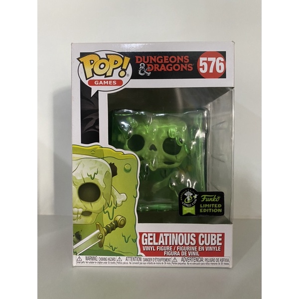 Funko Pop Gelatinous Cube Dungeons and Dragons ECCC 2020 Exclusive 577