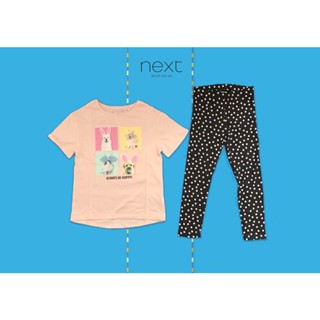 ✅ [5-6Y] Next T-Shirt And Leggings Set ชุดเสื้อ และกางเกงเลคกิ้ง