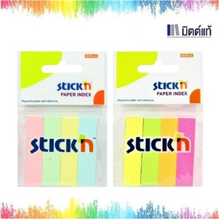 กระดาษดัชนี STICK N 50×12มม. สีพาสเทลและสีนีออน