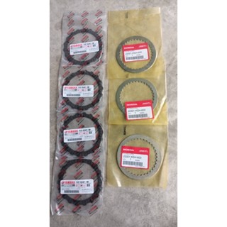 ชุดแผ่นครัช+แผ่นเหล็กครัช HONDA Wave125R/S/i (แท้ศูนย์) (1ชุด 7แผ่น)