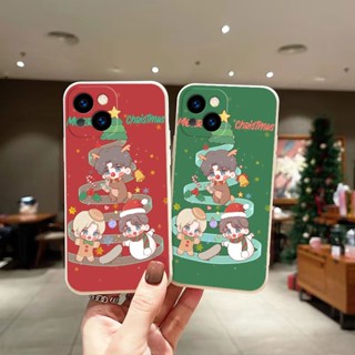 M1 เคสโทรศัพท์มือถือแบบนิ่ม ลายคริสต์มาส สําหรับ OPPO A5 A9 2020 A15 A15S A16 A16S A31 A52 A53 A53S A54 A55 A72 A73 A74 A76 A91 A92 A93 A94 A95 A96