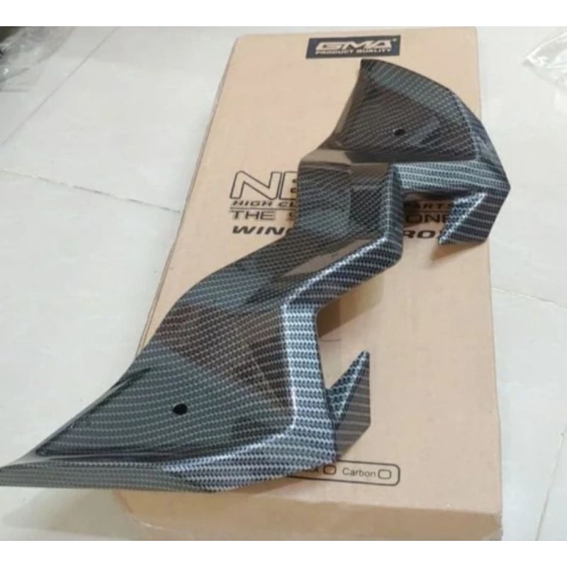 WINGLET YAMAHA AEROX 155/WINGLET คาร์บอนคาร์บอน NEMO AEROX 155