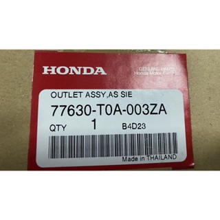 30. 77630-T0A-003ZA ชุดช่องแอร์หน้าซ้าย  HONDA CR-V  ฮอนด้า ซีอาร์-วี ปี 2013-2015 (HSMP)