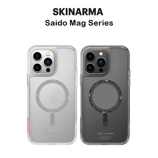 Skinarma Saido Mag เคสใสกันกระแทกเกรดพรีเมี่ยมจากญี่ปุ่น เคสสำหรับ iPhone14/14Plus/14Pro/14Promax(ของแท้100%)