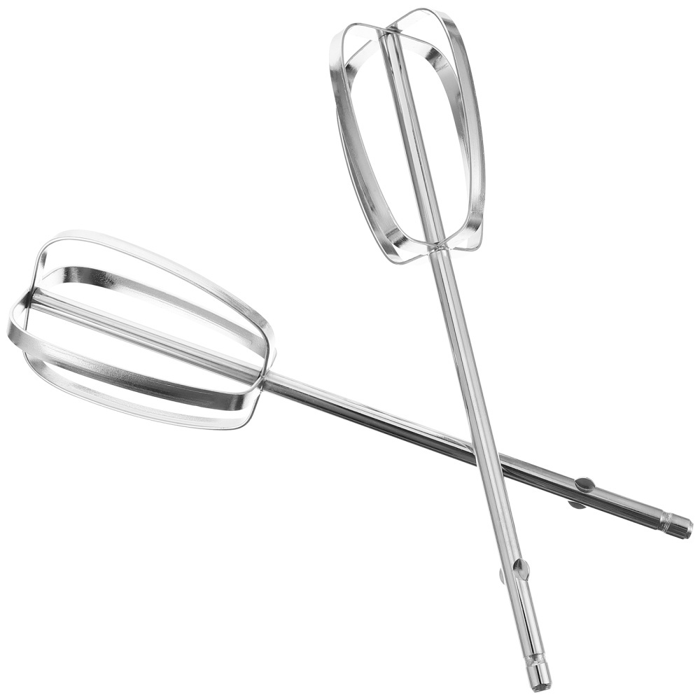1 Pair Kitchen Egg Beater Portable Egg Cream Mixer Practical Hand Cooking Whisk