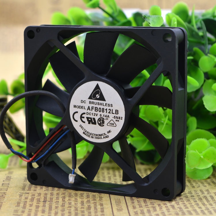YTH AFB0812LB 12V 0.14A 8CM 8015 CASE COOLING FAN
