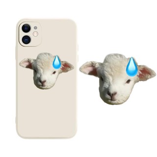 Lovely lamb~เคสไอโฟน iPhone 12 14 pro เคส 13 11 pro max phone case 7 8 se2020 iPhone 7plus 8พลัส Xr Xs X cover 8plus