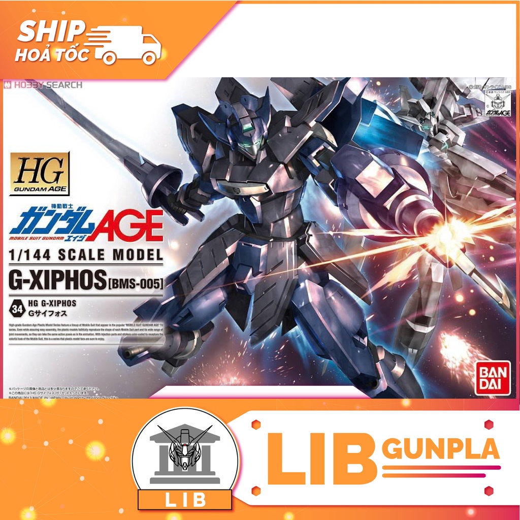 Gundam Assembly Model HG AGE G-Xiphos