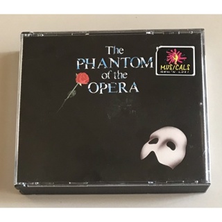 ซีดีเพลง ของแท้ มือ 2 สภาพดี...ราคา 350 บาท อัลบั้ม Soundtrack ละครเวที"The Phantom of the Opera"*แผ่นMade In EU*