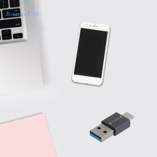 Rox อะแดปเตอร์แปลง USB3.0 เป็น Type-C สําหรับโทรศัพท์ แล็ปท็อป พีซี คอมพิวเตอร์