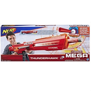 NERF MEGA THUNDERHAWK ACCUSTRIKE BLASTER ปืนของเล่น Mega Thunderhawk กระสุนโฟมไซส์ใหญ่