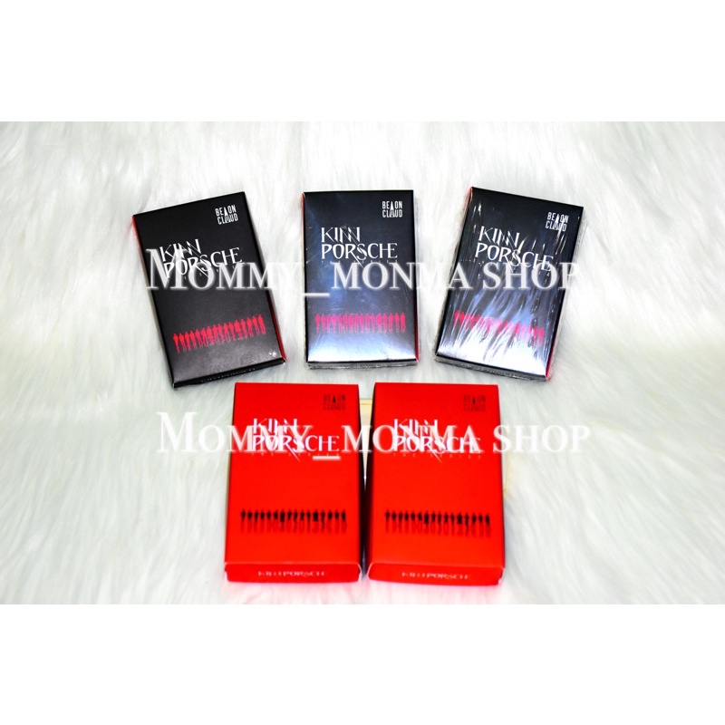 พร้อมส่ง (มีบริการเก็บเงินปลายทาง) การ์ดกล่องแดง/ดำ  การ์ดคินน์พอร์ช ครบกล่อง 16คน Kinnporsche the s