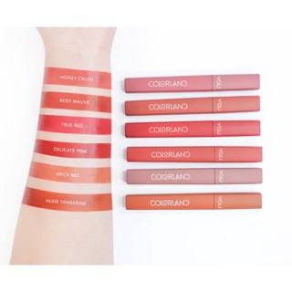 Y.O.U Colorland - Powder Mousse Lip Stain เม็ดสีเข้มข้น เนื้อมูสบางเบา ไม่หนัก สบายติดทนตลอดวัน