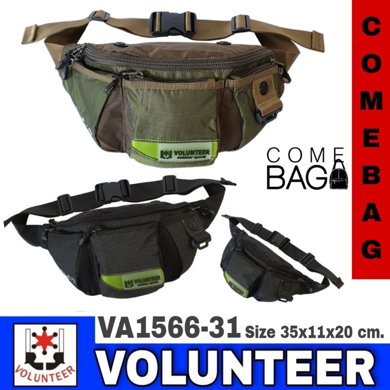 กระเป๋าคาดเอว Volunteer แท้  งานดีการันตีคุณภาพ รหัส VA1566-31