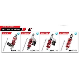 YSS FOR HONDA MSX125SF 16-20