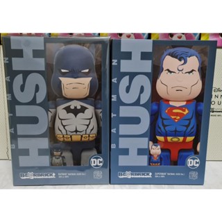 Be@rbrick Batman Hush Ver. &amp; Superman Hush Ver. ของใหม่-แท้