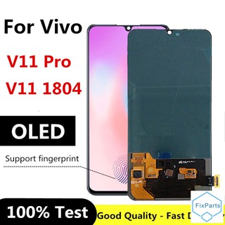 6.41&amp;quot; Oled อะไหล่หน้าจอสัมผัสดิจิทัล lcd แบบเปลี่ยน สําหรับ Vivo V11 Pro Vivo V11Pro v 11 V11 1804