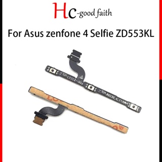 ใหม่ ปุ่มกดเปิด ปิด ปุ่มปรับระดับเสียง คุณภาพสูง สําหรับ Asus zenfone 4 Selfie ZD553KL