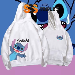 เสื้อกันหนาว มีฮู้ด ลาย DISNEY JUMPER STITCH