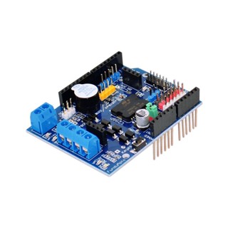 L298P Stepper DC Motor Shield Driver Expansion Board Module บอร์ดขับมอเตอร์ สำหรับ Arduino