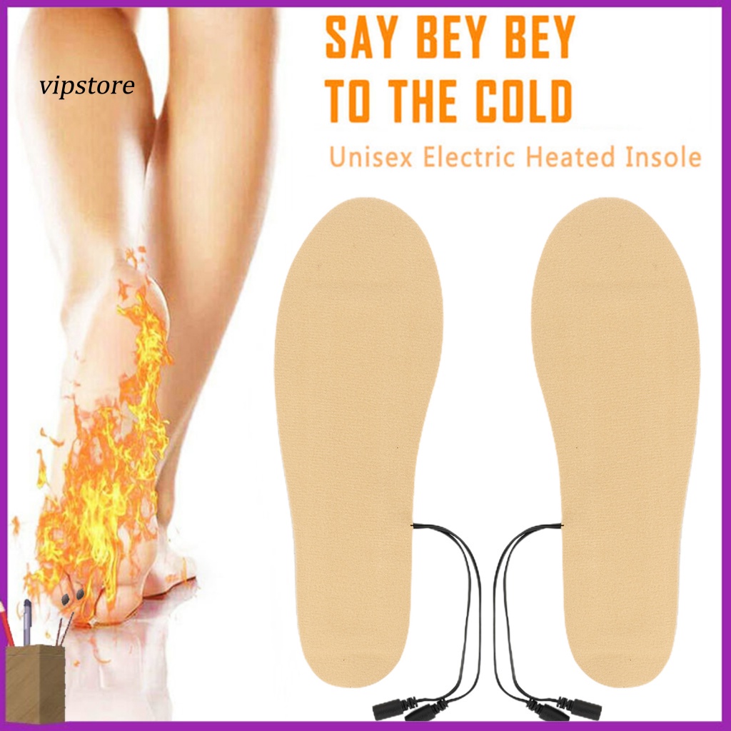 [Vip] 1 คู่ Foot Warming Pads ฤดูหนาวไฟฟ้าเท้า Warming Pads Moisture