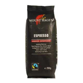 Natural Efe | Mount Hagen Organic Espresso | Decaffeinated | กาแฟเอสเปรสโซ่ ไม่มีคาเฟอีน 250g