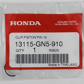 13115-GN5-910 คลิ๊ปล็อคสลักลูกสูบขนด 13 mm. Honda แท้ศูนย์