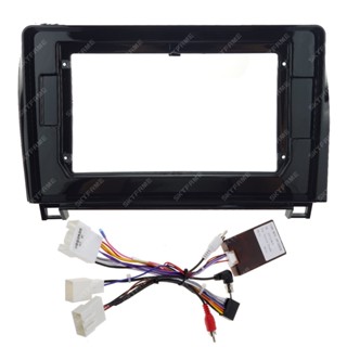 กรอบแคนบัสถอดรหัสรถยนต์ สําหรับ Toyota Sequoia Smooth Tundra Android Radio Audio Dash Fitting Panel Kit