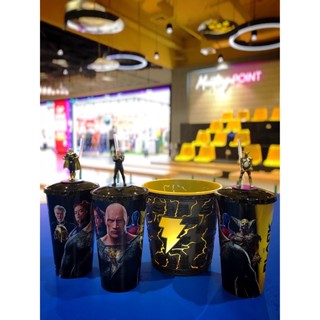 Black Adam ถังป๊อปคอร์นและแก้วน้ำ จาก SF Cinema