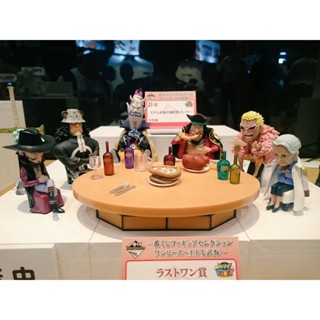 Seven Warloards of the Sea &amp; Marry Joie Table Party Set ของแท้ JP แมวทอง - WCF Banpresto Ichiban Kuji [โมเดลวันพีช] (...