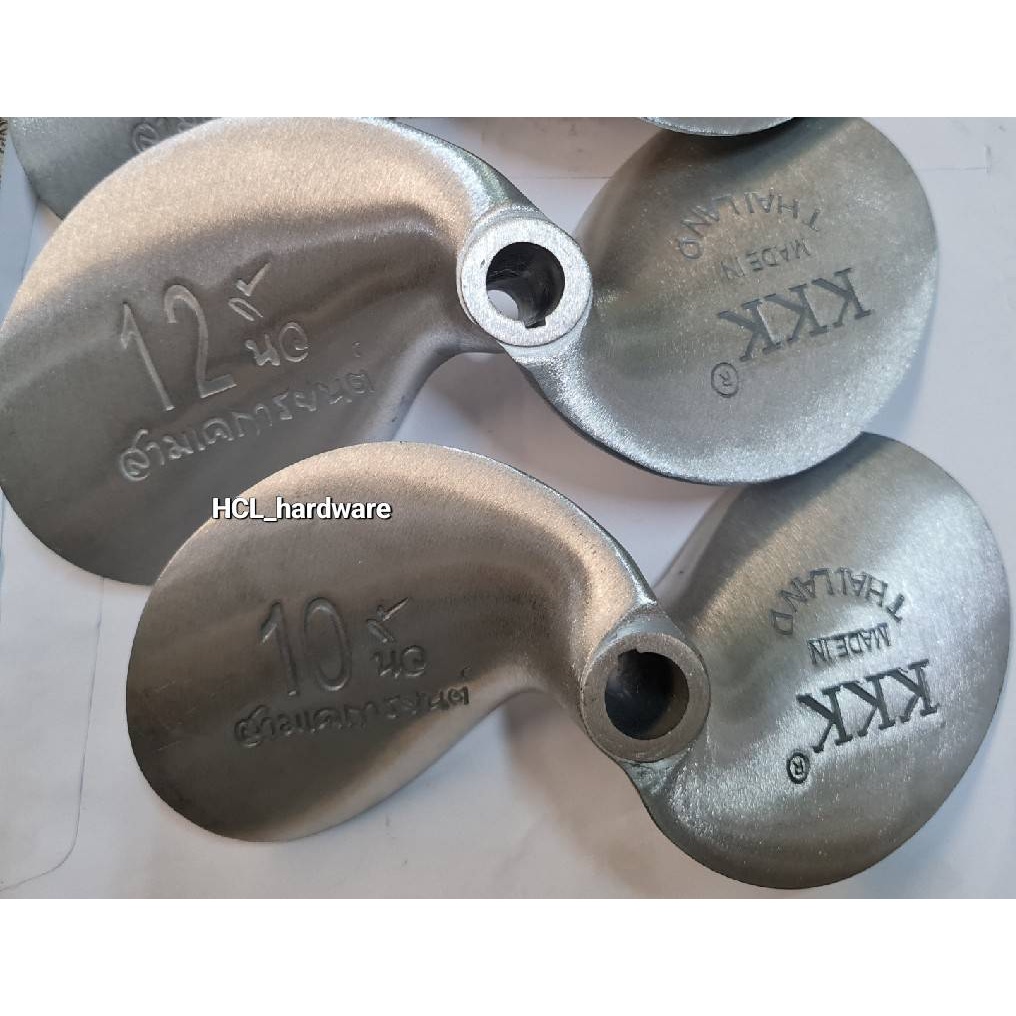 ใบจักรเรือ KKK 3เค ของแท้ ใบพัดเรือ 9.5/10/ 11/ 12นิ้ว ใบพัดเรือ3เค ใบจักร