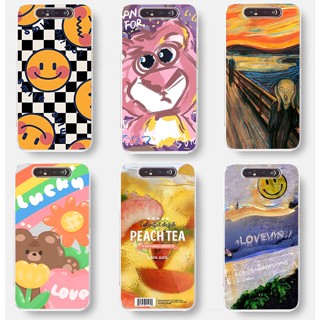 สําหรับ Samsung galaxy a70 a71 A80 ซิลิโคนนิ่ม TPU เคสโทรศัพท์ด้านหลัง