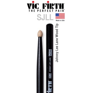 Vic Firth® SJLL ไม้กลอง Johnny Lee Lane หัวไม้ ( Johnny Lee Lane Taj Mahal Tip Drumsticks ) ** Made in USA **