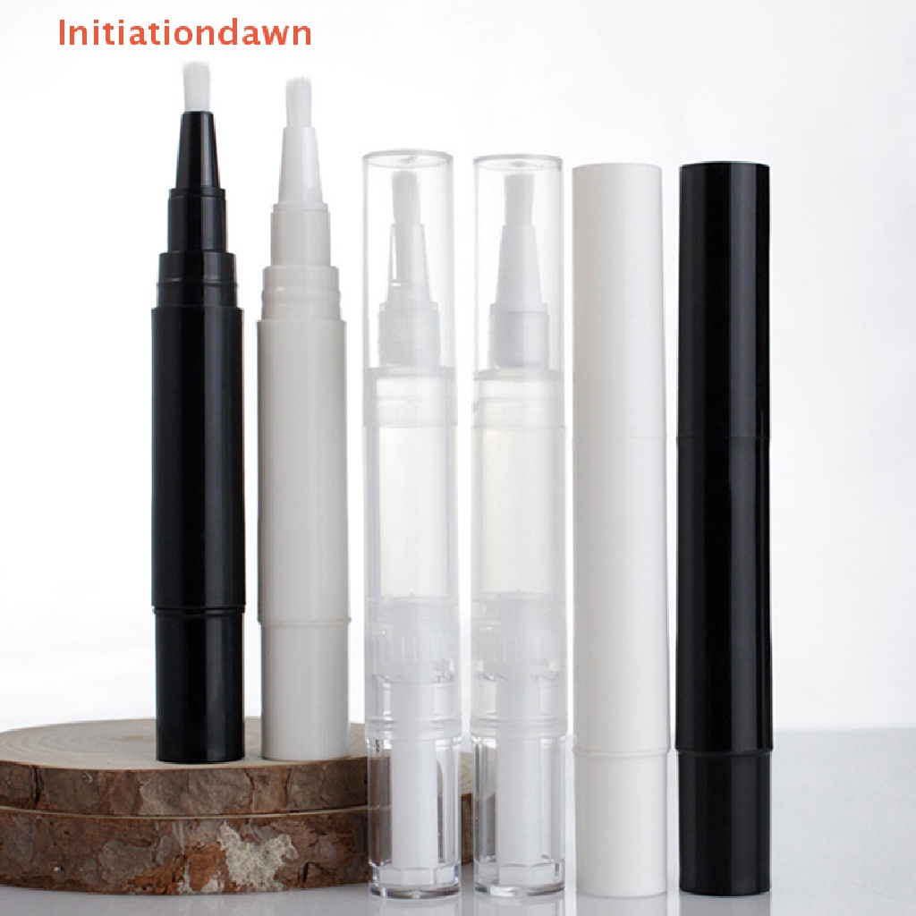 [Initiationdawn] ขวดเปล่า พร้อมแปรงเติมได้ สําหรับใส่เครื่องสําอาง ยาทาเล็บ