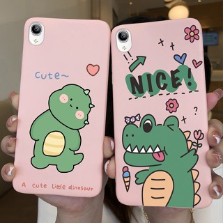 เคสโทรศัพท์มือถือ ซิลิโคนนิ่ม TPU ลายดอกไม้ แฟชั่น สําหรับ vivo Y91C 6.22 นิ้ว Y91i 1820 Y91C 2020 Y 91C