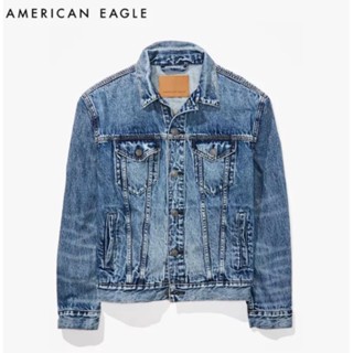 American eagle Denim jacket MHJ 010-1606-1433 เสื้อแจ็คเก็ตยีนส์ แบรนด์แท้100% ราคา 3,290฿