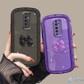 ใหม่ เคสโทรศัพท์มือถือ ประดับโบว์ 3D สําหรับ Oppo Reno 8 7Z A77 2022 Reno 2F 2Z 6Z Reno 4 5 7 2022 4G 5G