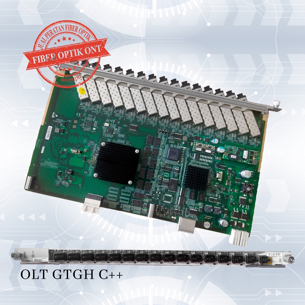 โมดูล ZTE OLT GTGH C++ 16 พอร์ต