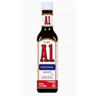 #ส่งฟรี# A1 Steak Sauce ซอสสเต๊ก เอวัน สินค้านำเข้าจากอเมิกา283g**(1ขวด)