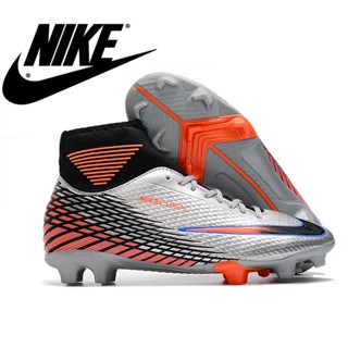 Nike mercurial รองเท้าสตัส รองเท้าฟุดบอล FG Size40 -44 รองเท้าฟุตซอลหุ้มข้อ รองเท้าสตาร์ท AG Soccer Shoes