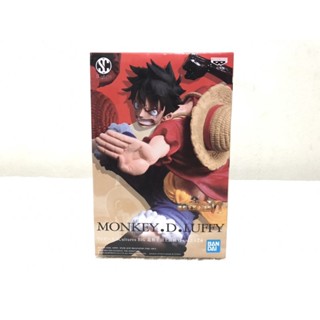 Lot HK SC Scultures Luffy Banpresto Figure Colosseum One piece โมเดลวันพีช ลูฟี่