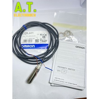 ถูกสุด! E2E-X3T1 หัว M12  ระยะจับ 3 mm 2สาย NO ไฟ 12-240VDC ,48-240VACส่งของทุกวันร้านในไทย