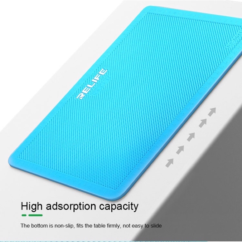 RELIFE RL-004D แผ่นยางลองซ่อม สำหรับช่างซ่อมมือถือหรือผู้ที่ทำงานด้านติดฟิล์มหน้าจอ